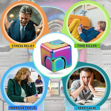 Metall Fidget Cube – Anti-Stress Fingerspinner für Büro & Alltag 6
