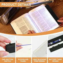 LED panel reading light – Transparent side light 4