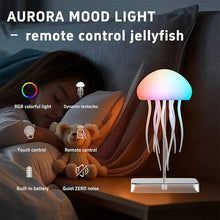 LED Jellyfish Lamp – Color Changing &amp; Color Gradient with Remote Control, 9 Tentacles, Extra Long Battery Life 2