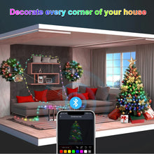 LED Christmas String Lights – USB &amp; Bluetooth Smart Curtain Lights (1–50 m) for Home &amp; Party Decoration 5