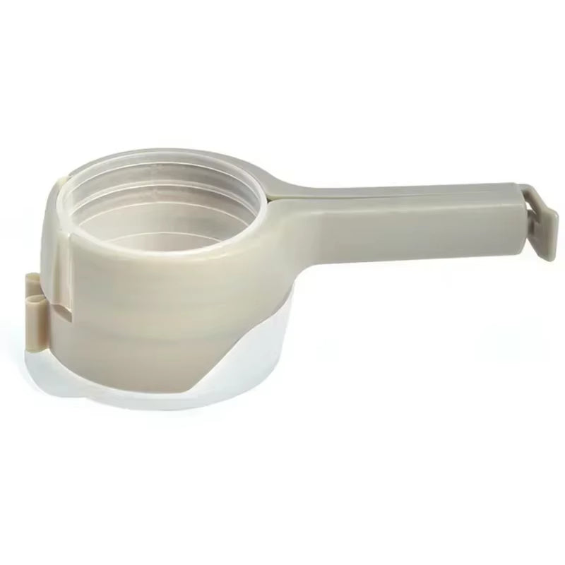 Frischhalte-Beutelclip mit Ausgießer – Versiegelungs- & Dosierclip für Snacks, Müsli & Lebensmittel 🥣✨